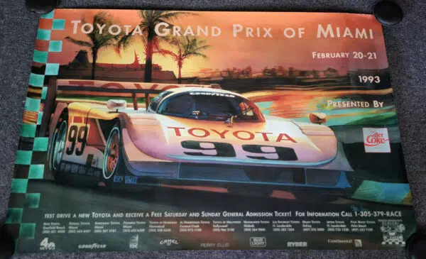 Toyota Grand Prix of Miami Poster