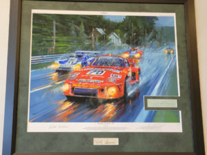 Victory at Le Mans 1979 Framed with Autographs - Nicholas Watts