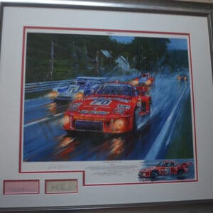 Victory at LeMans 1979 Dick Barbour Framed Print - Nicholas Watts