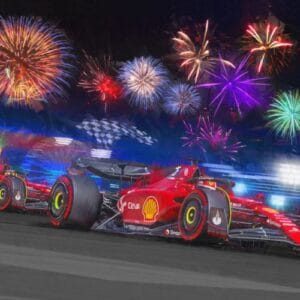 First Blood Ferrari Print - Alan Greene