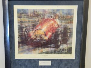 Framed Fangio and the Alfa Romeo 2 Signatures - Ferrigno