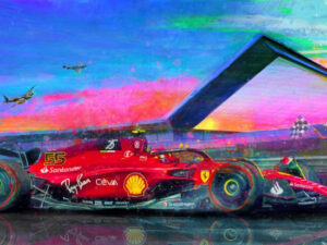 Smooth Operator Carlos Sainz Print - Alan Greene