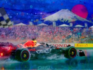 Two Win Is Divine Max Verstappen Print - Alan Greene