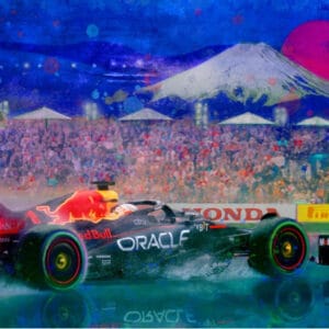 Two Win Is Divine Max Verstappen Print - Alan Greene