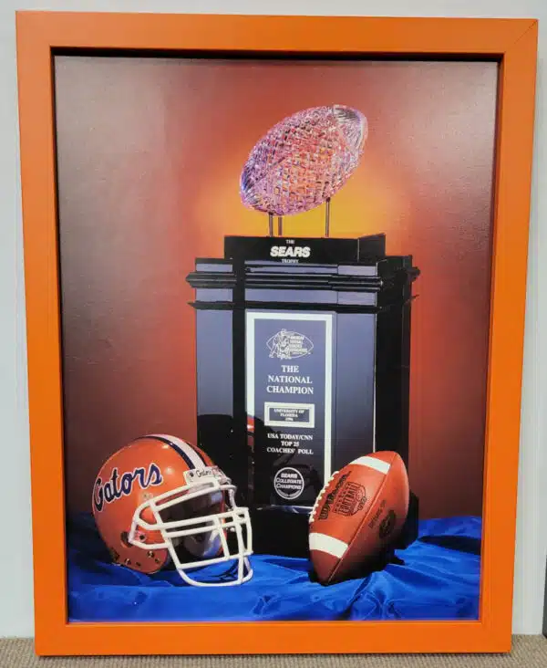 UF Gator Championship 1996 Trophy Framed Photo Freck's Auto Art