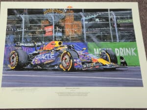 Dominant Verstappen Print by Nicholas Watts